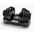 Custom weight 50kg adjustable weights lifting dumbbell set